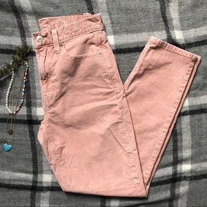 American Eagles pink corduroy
